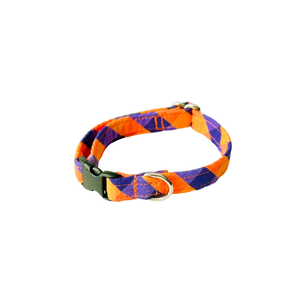 Clemson Gingham Collar