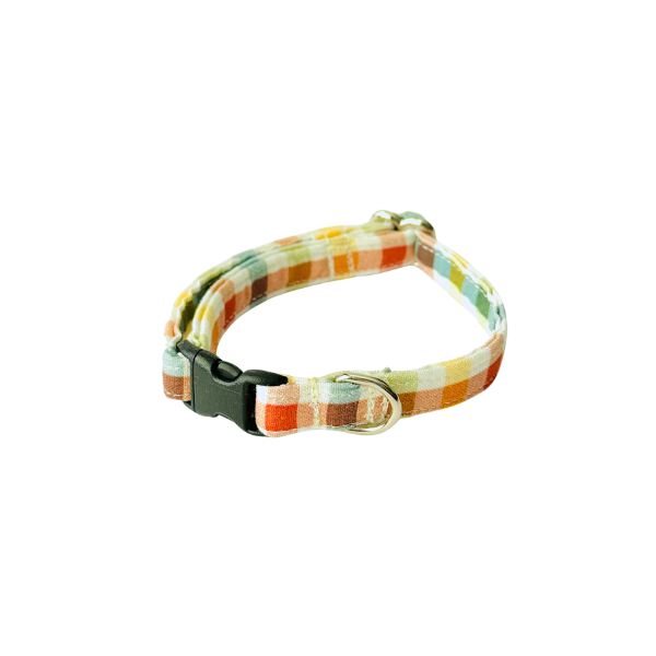 Autumn Gingham Collar