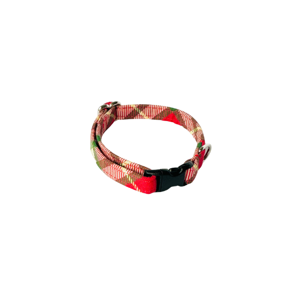 Holiday Plaid Collar